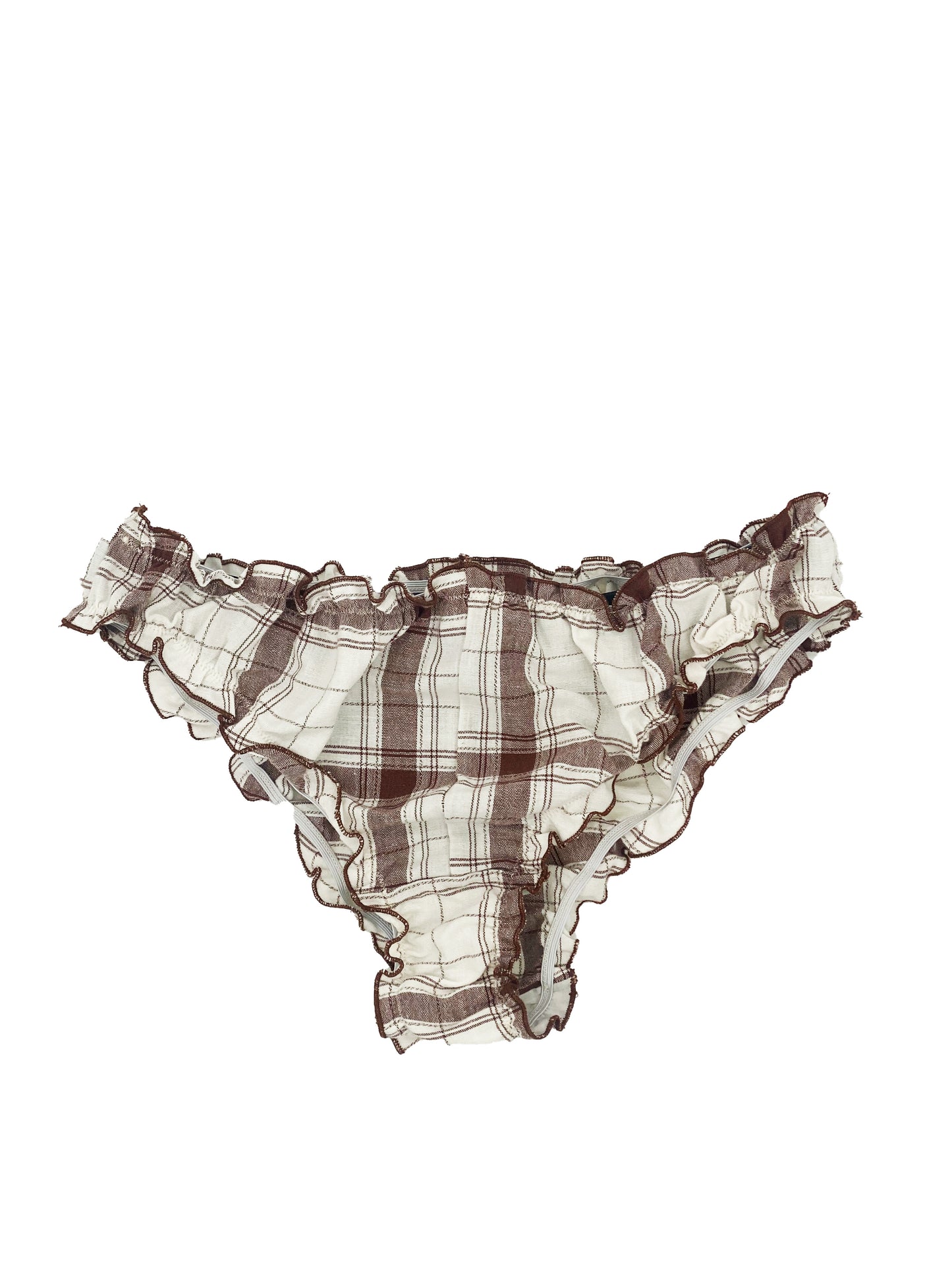 Panties white and brown