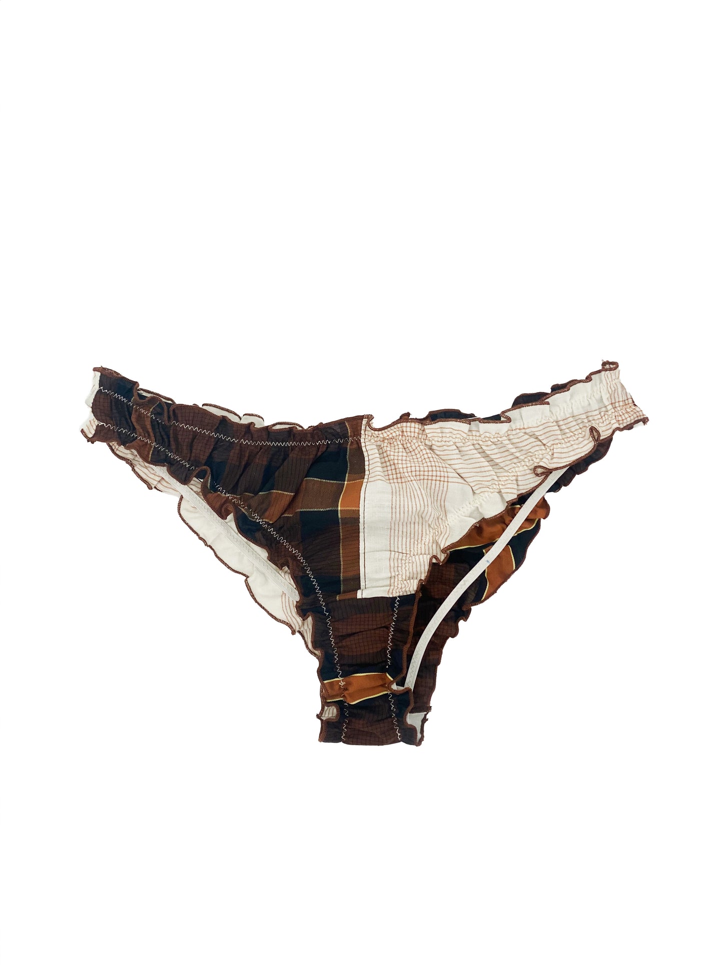 Napkin brown and white panties