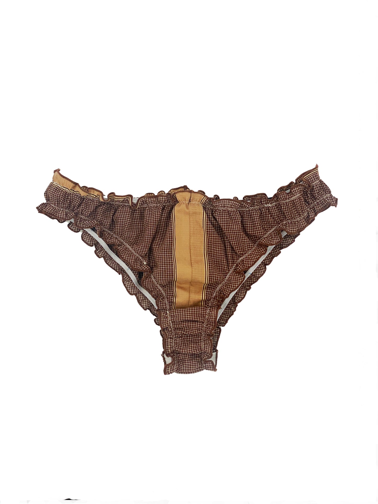 Napkin brown panties